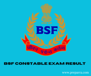 Bsf constable result 