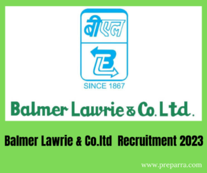 Balmer Lawrie recruitment 