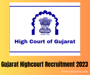 Gujarat highcourt recruitment 