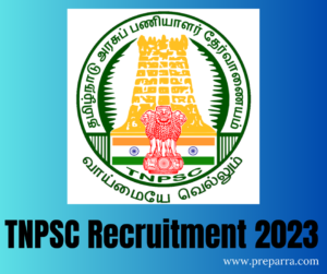 TNPSC recruitment 