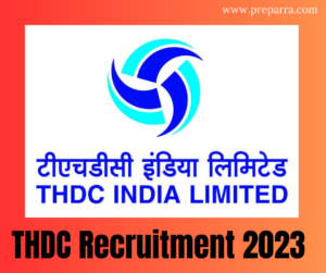 THDC recruitment 